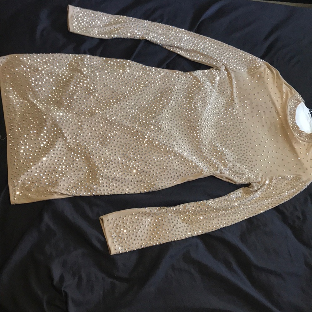 Almost new Fashionova sequence evening dress